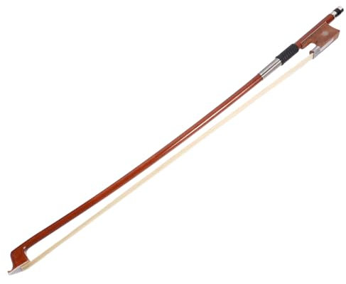 COHEALI Instrumentenbogen 1/2 Geigenbogen – Gut Ausbalancierter Übungsbogen Aus Pferdehaar Handgefertigtes Geigenbogen-Instrumentenzubehör Mit Pferdehaar