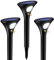 Ainostone Lampe Solaire Exterieur Detecteur de Mouvement Lot de 3 LED Spot Solaire Exterieur Blanc Froid Eclairage Solaire avec 3 Modes Etanche IP65 Lumiere Solaire Exterieur pour Jardin Allée Chemin