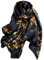 FAIRYGATE Damen Schal Kopftuch Seidentuch Halstuch 180x90cm Schals Sommer Tuch Satin Tücher Bandana Mädchen Stola Headscarf Haarschmuck Stilvolle Seidenschal Kopftücher 18032