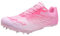 ZHENSI Zapatillas con Clavos Atletismo Zapatillas De Salto De Velocidad para Hombres Mujeres Y Niños Zapatillas para Correr Ligeras para Carreras,Rosado,36 EU