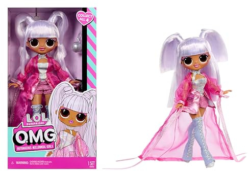 L.O.L. Surprise! OMG Doll – Kitty K – Enthält 1 Modepuppe mit Fabelhafter Mode, 4 zum Sammeln