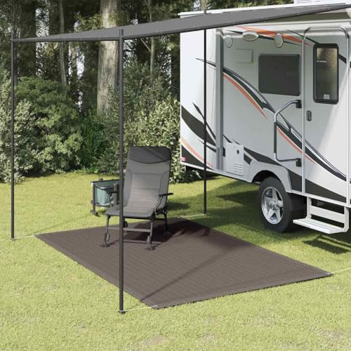 Genérico Alfombra de Tienda de campaña 250x300 cm Gris Antracita,Deportes,Actividades al Aire Libre,Camping y Senderismo,Accesorios para Tiendas de campaña,91260