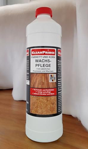 1 Liter Parkett- und Kork Wachspflege | Reinigungsmittel Parkettwachs Korkwachs Pflegewachs