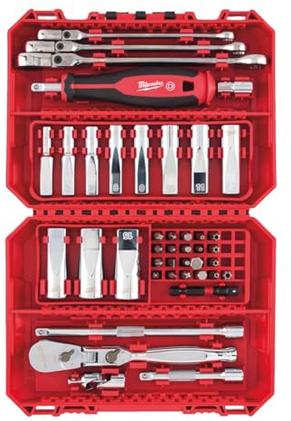 Milwaukee 4932498382 42pc 1/4 Drive Ratchet, Spanner & Deep Socket Premium Set