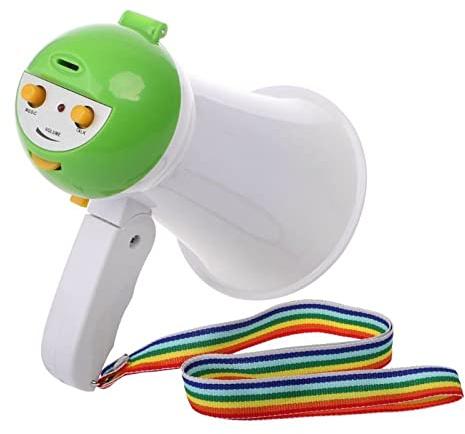 megafon, Megafonhögtalare Mini Handhållen Megafon utomhushögtalare Inbyggd Siren Bullhorn