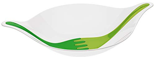 LEAF L+ Salatschale mit Besteck 3l