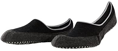 FALKE Men's Cosyshoe Invisible Slipper Socks Anti-Slip Nubs Printed On