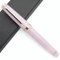 JINHAO 82 Acryl Füllfederhalter mit Iridium Feder (Feine Feder, Transparent Pink mit Gold Clip)