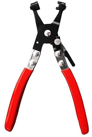 Alicates Abrazaderas Coche, Alicates para Abrazaderas de Manguera, Alicates de Abrazaderas, Pinzas de Sujeción de Manguera, Para la Instalación y Extracción de Abrazaderas de Manguera de Automóviles