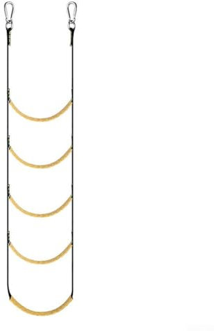 Zoegneer Scaletta pieghevole da appendere, per kayak, barca in gomma, gommone, barca gonfiabile, scaletta morbida per canoa, kayak, barca a vela, yacht (5 gradini), 4V866GAW42LS67Y1GS055