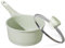 DYGG Casseruola Antiaderente Induzione 2.0L/18 cm, Pentola Multiuso con Rivestimento in Granito per zuppa, pasta, verdure – Senza PFOA/PFAS e Coperchio Vetro – Compatibile con Tutti i Piani Cottura