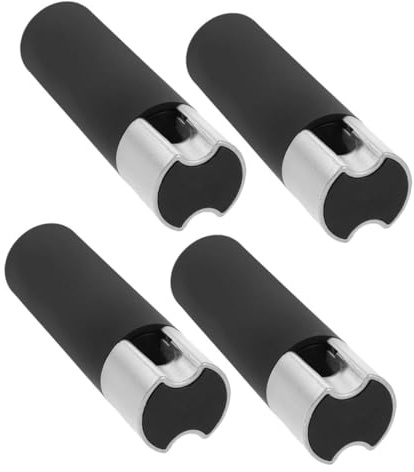 UKCOCO Peso Cordone Tende per Finestra Pomello Smerigliato Antivento, estremità di Trazione Stabile in Plastica, Set 4 Pezzi per Fissaggio Corda Verticale