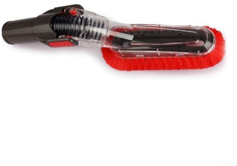 Besttoolifes Cepillo de polvo para aspiradora de 32 mm con cerdas suaves flexibles para muebles, techos, espacios altos, diámetro interior de 1-1/4 pulgadas