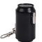 Nivofu Posacenere Portatile Tascabile Antiodore, Mini Portacenere Metallo, Posacenere Portatile Tasca con Gancio e Coperchio per Viaggio (Nero)