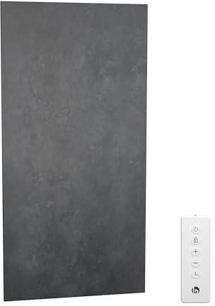 blumfeldt Infrarot Wandheizung 700W – IP44, WLAN- & App-Steuerung, Thermostat, 99% Effizienz, Überhitzungsschutz, für Badezimmer, Wandmontage, 0-37 °C, 24h Timer, Metallgehäuse