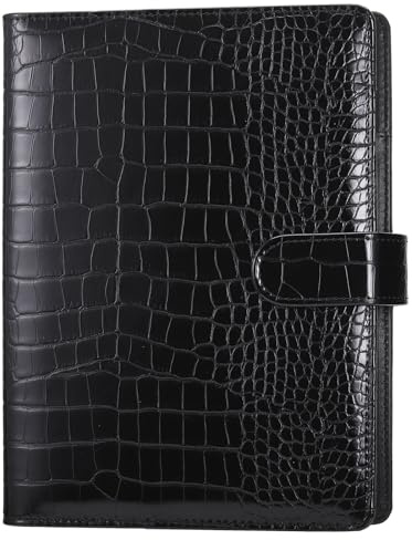 JIANTA A5 Binder 6 Loch Ringbuch aus Kunstleder Budget Binder achfüllbar