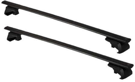 Takräcke Tvärstänger 140Cm Takräcke För Bilar, Universalbågeformad Aluminiumlegeringsstång För Fordon Med Separata Upphöjda Räcken