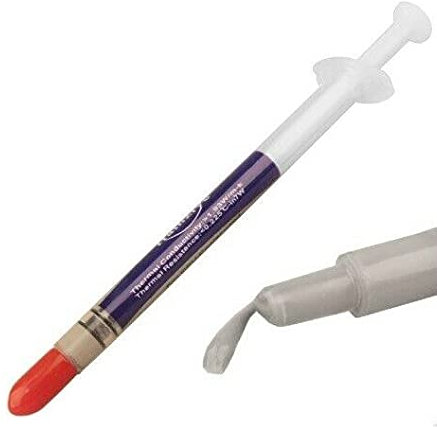 Heat Sink Thermal Paste - Carbon Based High Performance CPU Thermal Paste for All processors (CPU, GPU, PC) - CPU Paste with Ultra-Efficient Heat Dissipation with Zero Electrical Conductivity