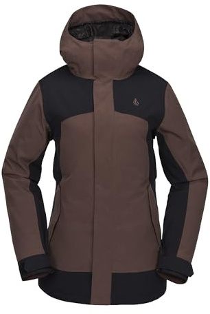 Volcom Damen Stoney Shadow Insulated Snowboard Ski Winter Snow Jacket Schneejacke, Mahagoni, S