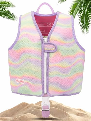 KIDVERSE Schwimmweste Kinder 1-2 Jahre - Komfort Schwimmhilfe mit Bauchumfang bis 52cm - Schwimmhilfe Kinder 1-2 Jahre - Kinderschwimmweste zum Schwimmen Lernen - Schwimmweste Kind
