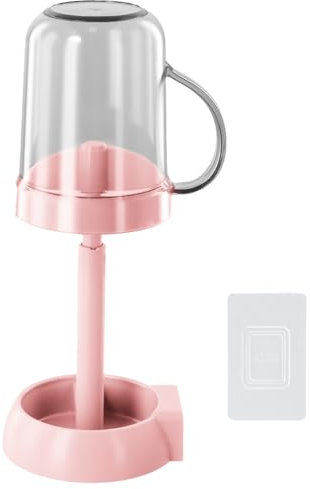 Porta Spazzolini Bagno in Plastica, Organizer Portaspazzolino, Porta Spazzolino Dentifricio con Coperchio, Spazzolino da Denti Staccabile Stand con 3 Slot per Bambini, Adulti