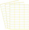 BOUMVID 600 Stück Etiketten Selbstklebend, 38 x 19 mm Universal Klebeetiketten zum Beschriften, Adressetiketten Haushaltsetiketten Tiefkühletiketten Aufkleber, für Büro Küche und Marmelade
