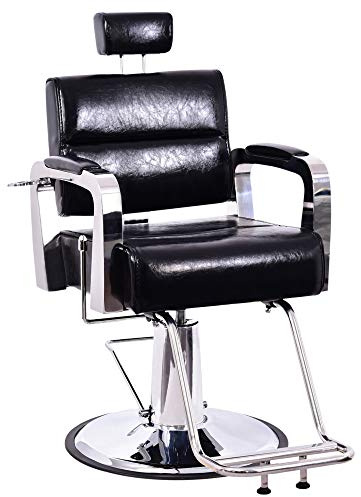 Barberpub Sedia da parrucchiere 3127BK