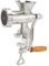 Tritacarne Manuale Tritacarne Manuale in Lega di Alluminio con Manico in Legno per Uso Domestico Salsiccia di Manzo Macinata Uso Domestico Senza Sforzo