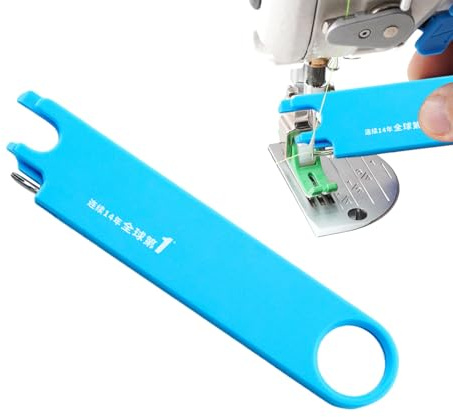 Generico -ago per Macchina da Cucire, Accessorio per Maglieria Automatico, rapido per Un Facile utilizzo, Materiale in Metallo e, ago con Design ergonomico, Strumento per Infil