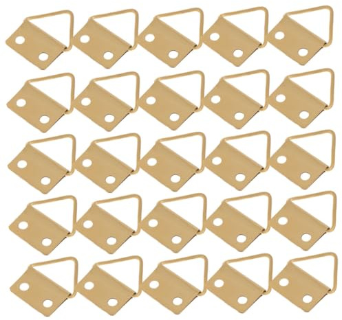 FOMIYES Boucles Cadre Photo 150 Crochets Invisibles Suspendre Tableaux Huile Kit Fixation Murale Bois