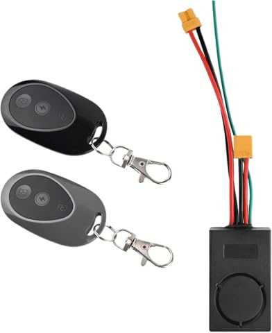 Alarme de Scooter avec télécommande, système d'alarme antivol pour Scooter,Détecteur d'alarme antivol à Son Fort, système d'alarme pour vélo électrique - Capteur de Mouvement de Vibration Intelligent