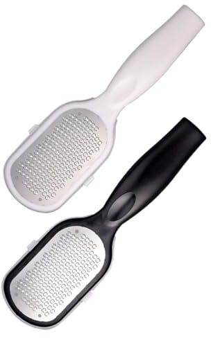 minkissy 2piezas Limas Para Pies Raspador De Callos Removedor Portátil Escofinas Para Pies Suministro Callos