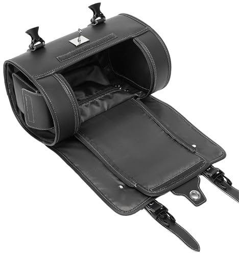 Generisch Motorrad-Hecktasche, Motorrad-Hecktasche,Vintage Rücksitztasche - Multifunktionale Gepäcktaschen,Hecktaschen für Motorräder, Aufbewahrungstasche für Lange Fahrten