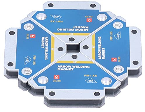 RASTKY Soporte Magnético de Soldadura, Juego de Imán de Flecha Duradero de 4 Uds. Para Soldadores, Herramienta de Sujeción de 28 Libras Para Trabajos de Acero/hierro