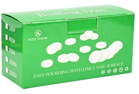Pastiglie per pedicure Lime per lucidatura per manicure Strumenti per la cura della pedicure Disco per piedi Carta vetrata Sostituibile Lucidatura per unghie Cuscinetti per lucidatura per unghie Carta