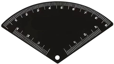 Plantillas para cejas, aleación, dibujo rápido, medición reutilizable, doble mapping para principiantes en el juego de herramientas de belleza (C, talla única)