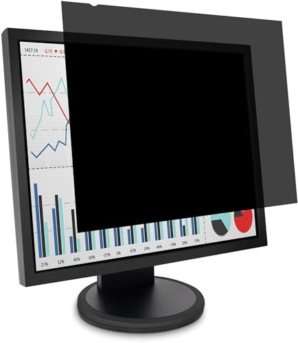 Kensington MagPro™ Magnetischer Blickschutzfilter für Monitore 27 Zoll, 16:9, Magnetische Schutzfolie, Begrenzter Sichtbereich für mehr Datensicherheit, DSGVO-konform, Mit Blaulichtfilter, K58359WW