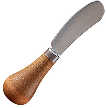 Kichvoe Käse Und Butterschneider Mit Holzgriff Tragbarer Käseschneider Aus Edelstahl Für Einfaches Schneiden Von Käse Butter Und Marmelade Praktisches Küchengerät Für Gastronomie