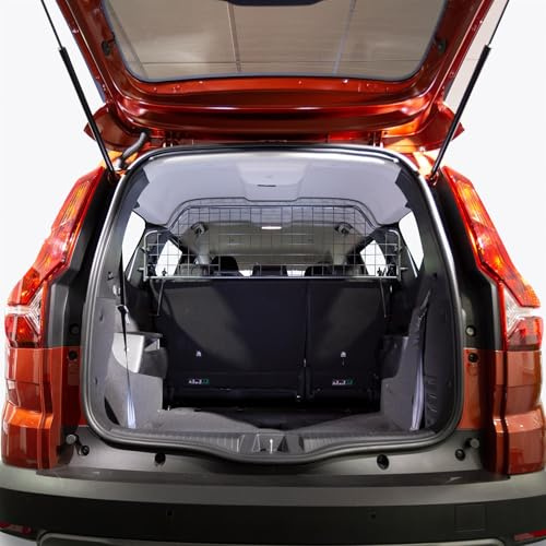 Travall Guard Grilles Pare-Chien Compatible avec Dacia Jogger (2021- Actuel) TDG1708 - Grille de Separation avec Revêtement en Poudre de Nylon