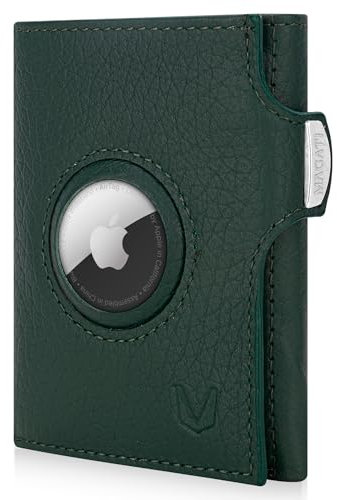 MAGATI Slim Wallet il Santo – Elegantes Kartenetui aus echtem Leder – 7 Kartenfächer und RFID-Schutz – Geldbeutel mit Scheinfach bis 200€ und Münzfach, kompakt und praktisch für den Alltag