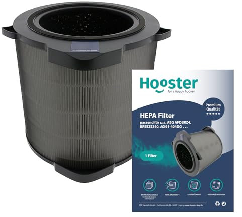 1 Filter kompatibel mit AEG Luftreiniger AX91-404DG | Ersatz für AEG BREEZE360 Luftfilter AFDBRZ4