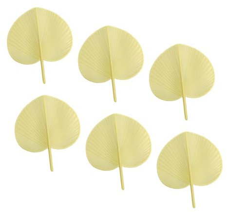 NULYLU 6pièces Éventails Plastique à Main Éventails Manuels Traditionnels Chinois Pour Accessoires De Danse Et Décoration De Maison