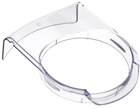 ensipart Spritzschutz für Küchenmaschine kompatibel mit Kenwood KW716525 transparentes Spritzschutzdeckel Oberteil passend für CHEF KVC7300S und CHEF XL KVL8300S TITANUM