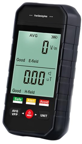 Détecteur de rayonnement compteur de rayonnement portable avec rappels d'alarme compteur Geiger sensible à écran LCD pour l