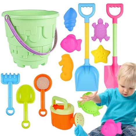 Kids Beach Toys - Hands-On Interactive Game | Kids Beach Sand Shovel Toy | for Preschoolers Children Summer Outdoor Birthday Start Of School Day