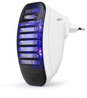 Livoo - Prise Anti-Insectes DOM419-3 LEDs, 10m², Utilisation intérieure, Bleue