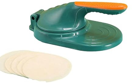 Pressa per tortilla, stampo per gnocchi, tortiglia, pressa manuale per tortilla, stampo per la pelle di gnocchi, tortillas di mais, zucchero, pancake, gnocchi, pasta, gadget da cucina (#3)