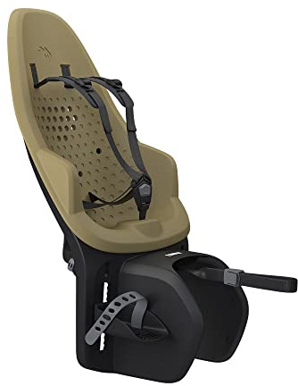 Thule Yepp 2 Maxi Fahrradkindersitz Zur Gepäckträgermontage Fennel tan, One-Size