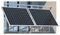 4 Stück für 2 Module Halterung für Solarpanel Aufständerung für Solarmodule Photovoltaik Montageset Einstellbarer Winkel für Balkon, Flachdach oder Garten