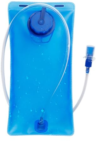 LIBRELUNE Poche Hydratation 2L,Vessie Hydratation l'extérieur - Sac à Eau Running/Cyclisme,Gourde Souple avec Paille - Matériau EVA sans BPA